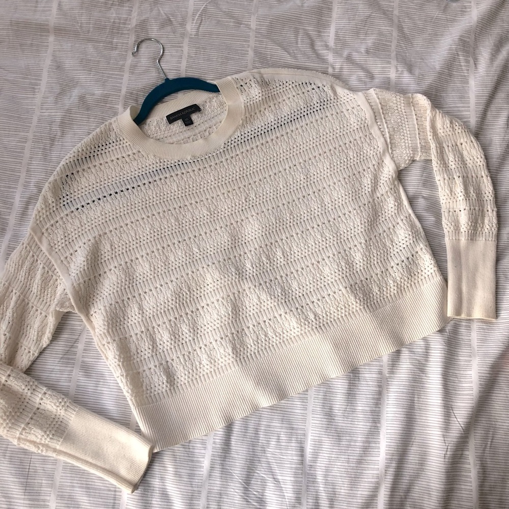 Banana Republic Cropped Sweater